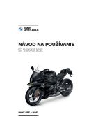 BMW S1000RR - Navod na pouzivanie SK 2024